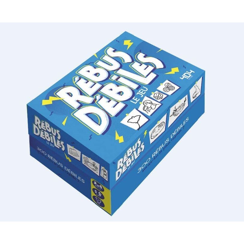9791032408667-La boîte des rébus débiles - le jeu de société - À partir de 10 ans - Dès 2 joueurs--0