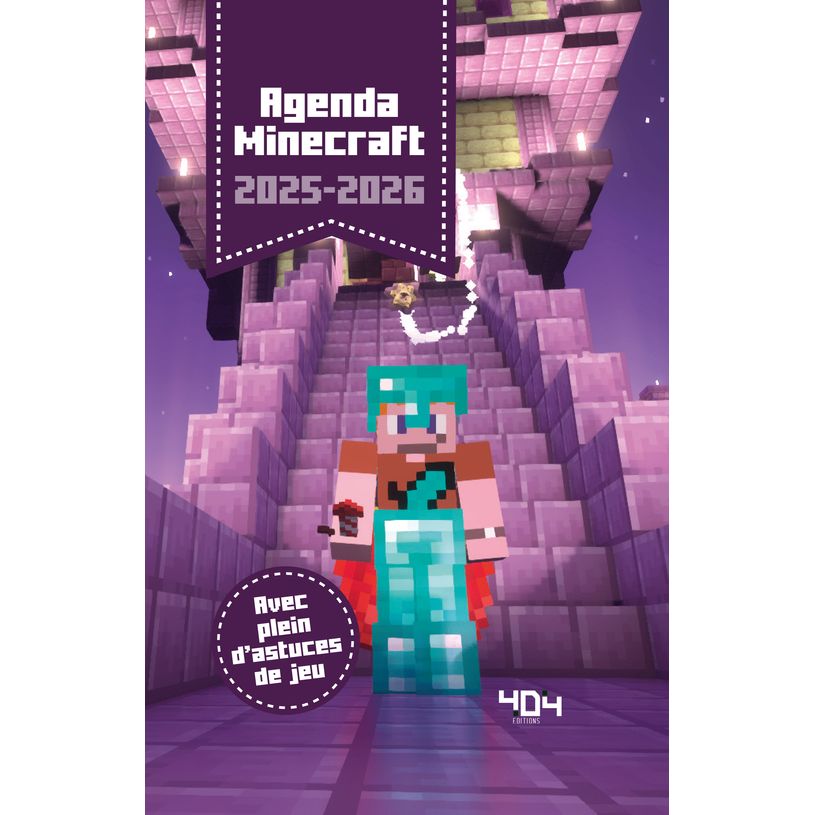 9791032409602-Agenda Minecraft non officiel - Agenda jeux vidéo - Agenda rentrée scolaire --0