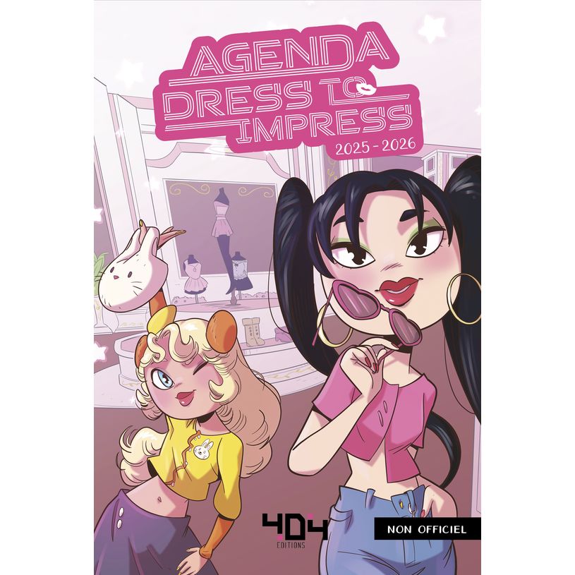 9791032409633-Agenda Roblox Dress to Impress Agenda Roblox Agenda Jeux vidéo Dress to Impress Rentrée scolaire --0