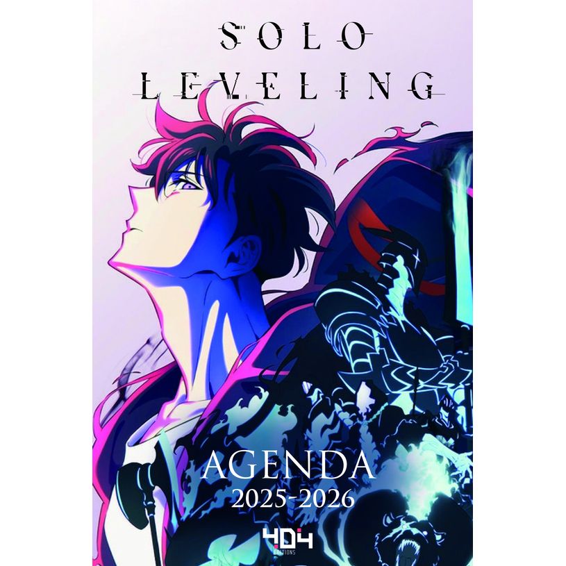 9791032409640-Agenda officiel Solo Leveling Agenda manga et anime Rentrée scolaire Agenda rentrée scolaire --0