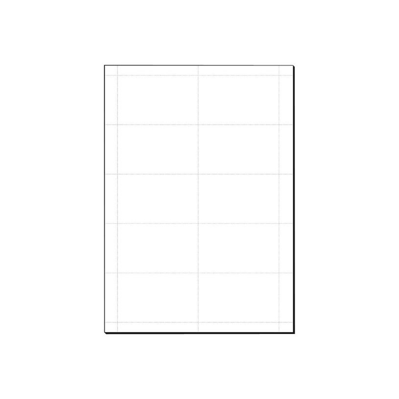 4004360996382-Sigel - 100 Cartes pour badges 2 faces - 54 x 90 mm-P_996382_5-0