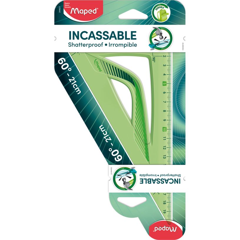 3154142446213-Maped Incassable - Équerre plastique 21 cm - 60° -P_999991127_2-1
