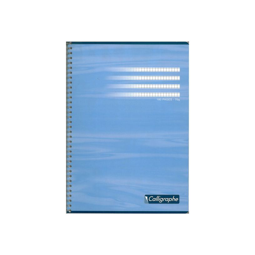 3210330024172-Calligraphe 7000 - Cahier à spirale A4 (21x29,7 cm) - 180 pages - petits carreaux (5x5 mm) - disponib-P_999991211_3-2