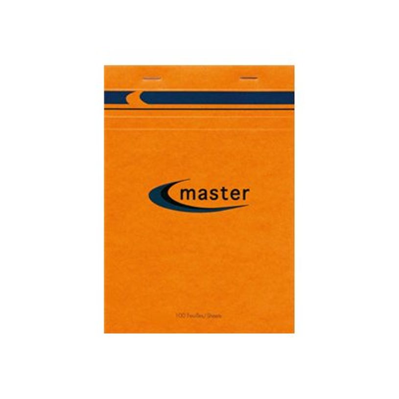 3180907563635-MASTER - Bloc notes - A5 - 200 pages - petits carreaux - 70g-P_999991249_1-0