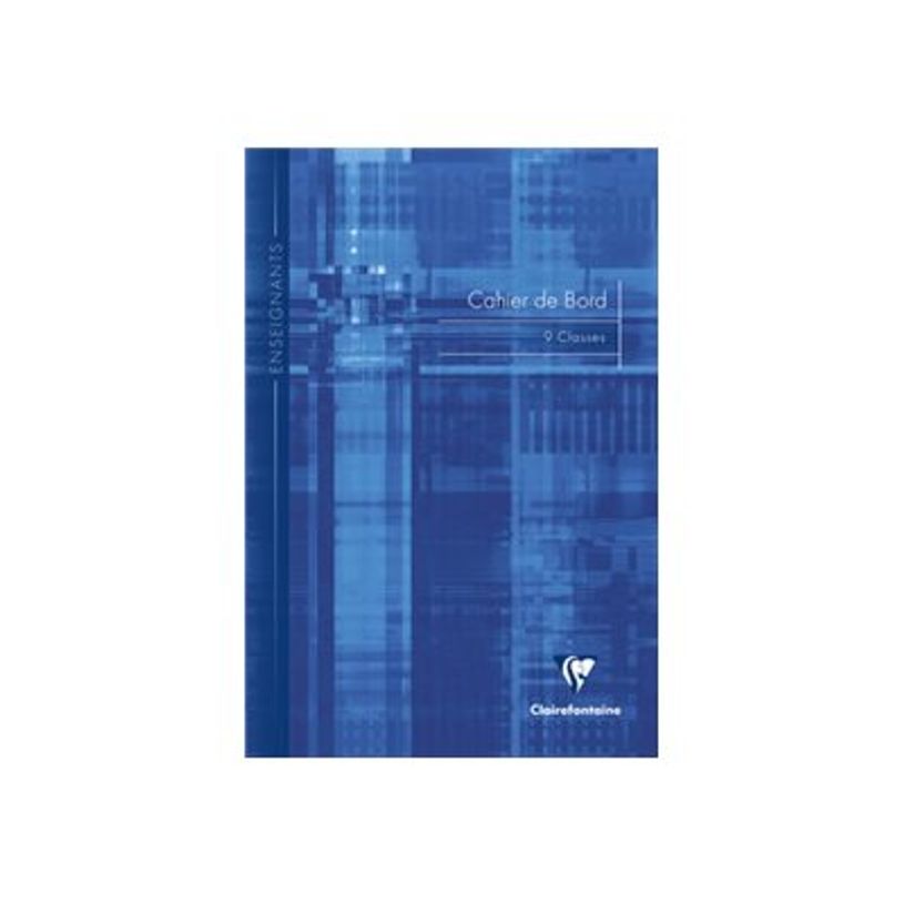 3329680312904-Clairefontaine - Carnet de bord enseignant (9 classes) - A4 - 60 pages - disponible dans d-P_999991578_1-0