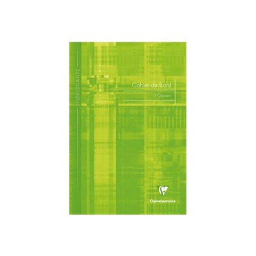3329680312904-Clairefontaine - Carnet de bord enseignant (9 classes) - A4 - 60 pages - disponible dans d-P_999991578_3-2