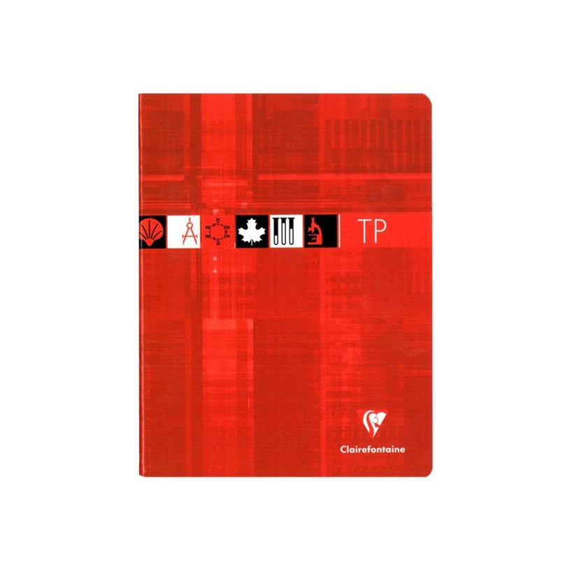 3329680372700-Clairefontaine - Cahier de travaux pratiques (TP) - 17 x 22 cm - 80 pages - grands carreaux (Seyes)/uni - disponi-P_999991598_2-1