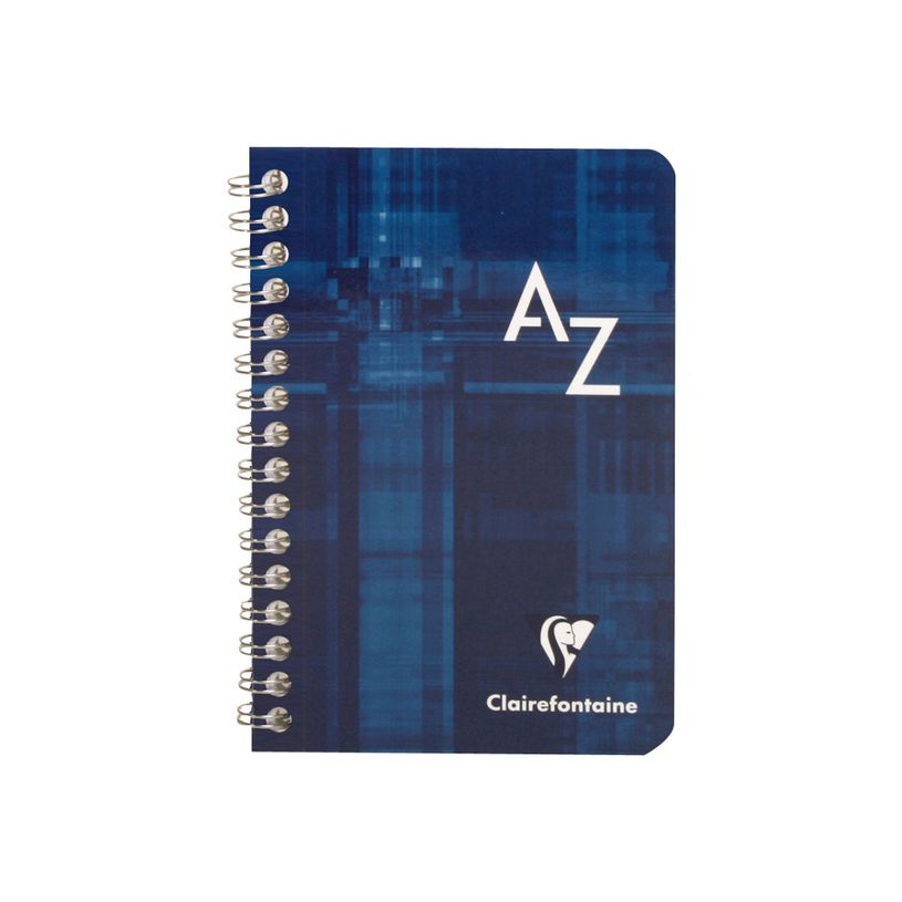 3329680685992-Clairefontaine - Répertoire à spirale 9,5 x 14 cm - 100 pages - petits carreaux (5x5 mm) - disponi-P_999991633_2-1