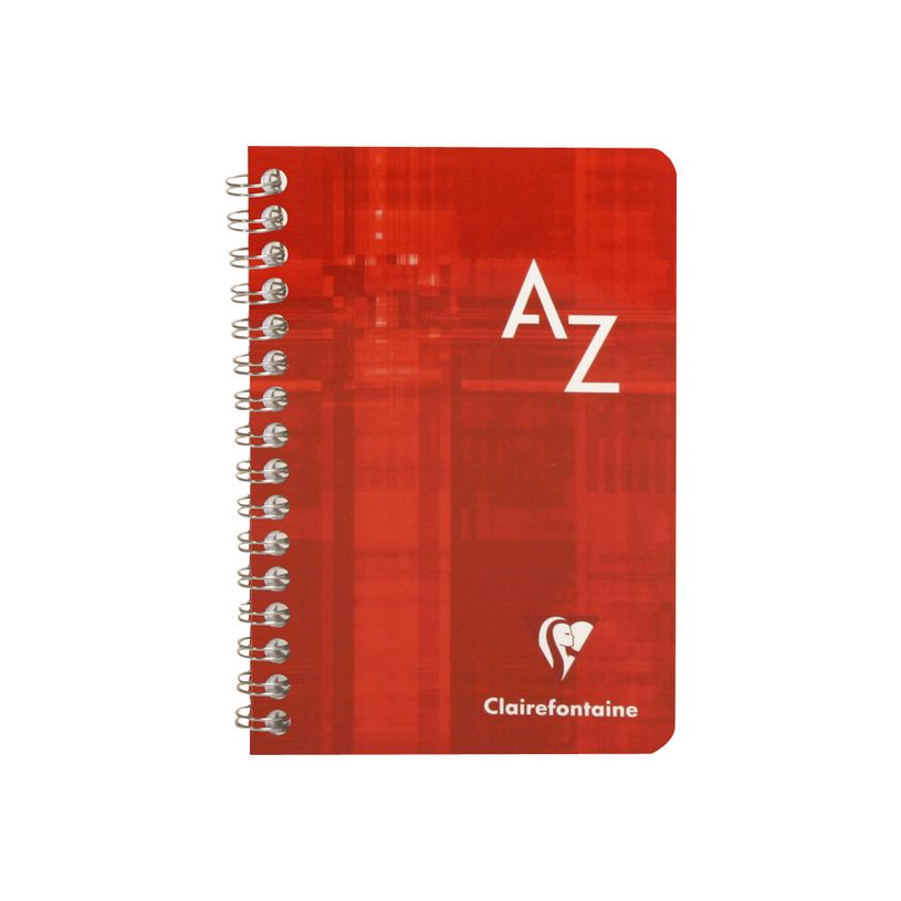 3329680685992-Clairefontaine - Répertoire à spirale 9,5 x 14 cm - 100 pages - petits carreaux (5x5 mm) - disponi-P_999991633_3-2
