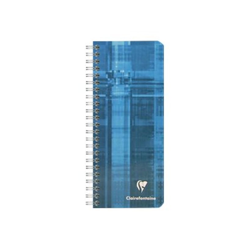 3329680867206-Clairefontaine - Carnet à spirale 8,5 x 20 cm - 180 pages - petits carreaux (5x5 mm) - disponi-P_999991634_1-0