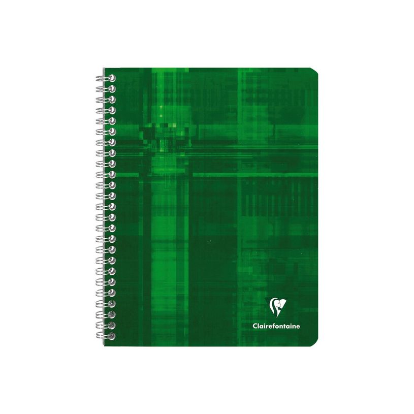 3329680687217-Clairefontaine - Cahier à spirale 17 x 22 cm - 100 pages - grands carreaux (Seyes) - disponi-P_999991638_1-0