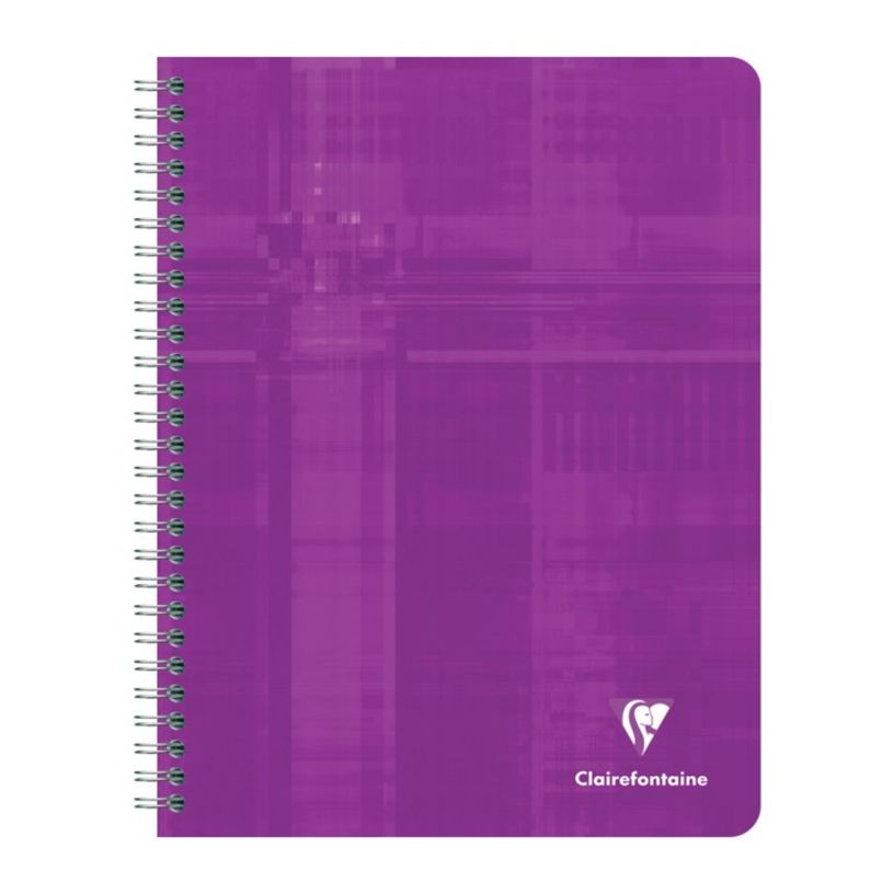 3329680687613-Clairefontaine - Cahier à spirale 17 x22 cm - 180 pages - grands carreaux (Seyes) - disponi-P_999991640_4-3