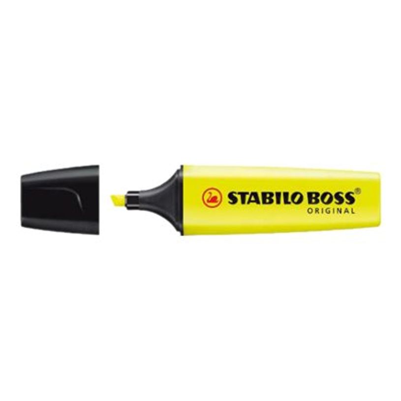 4006381215725-STABILO BOSS ORIGINAL - Pack de 10 Surligneur fluos - jaune-P_999991954_1-0