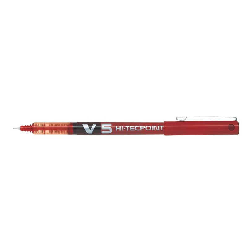4902505040184-Pilot Hi-Tecpoint V5 - Pack de 12 rollers - 0,5 mm - rouge-P_999992133_1-0