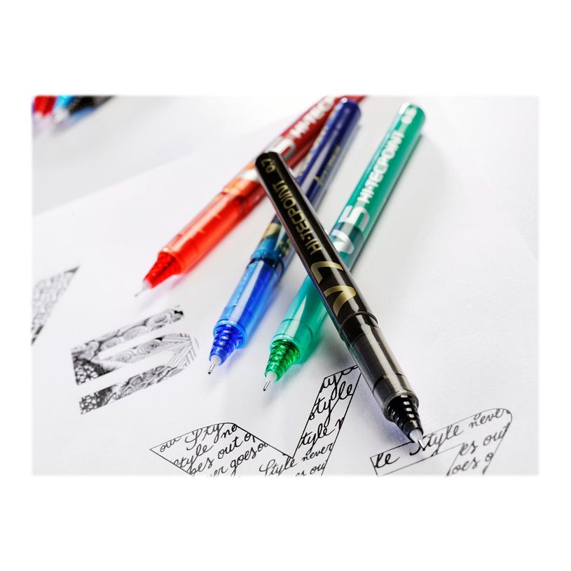 4902505040214-Pilot Hi-Tecpoint V7 - Pack de 12 rollers - 0,7 mm - noir-P_999992135_4-1