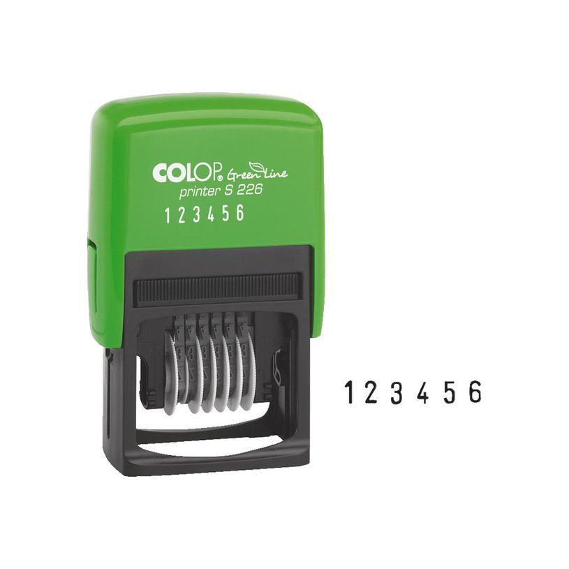 9004362301493-Colop - Tampon Printer Green Line S226 - numéroteur 6 chiffres-P_99999215_1-0