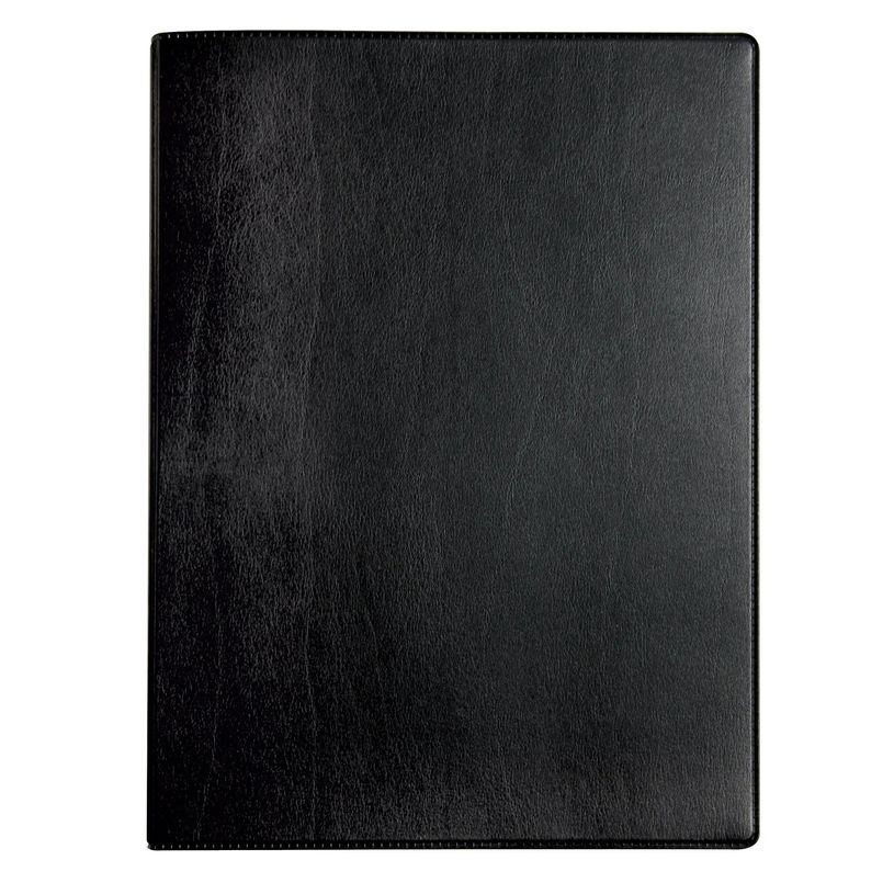 3660942002745-Agenda de bureau Barbara Espace 27 - 1 semaine sur 2 pages - 21 x 27 cm - noir - Exacompta--0