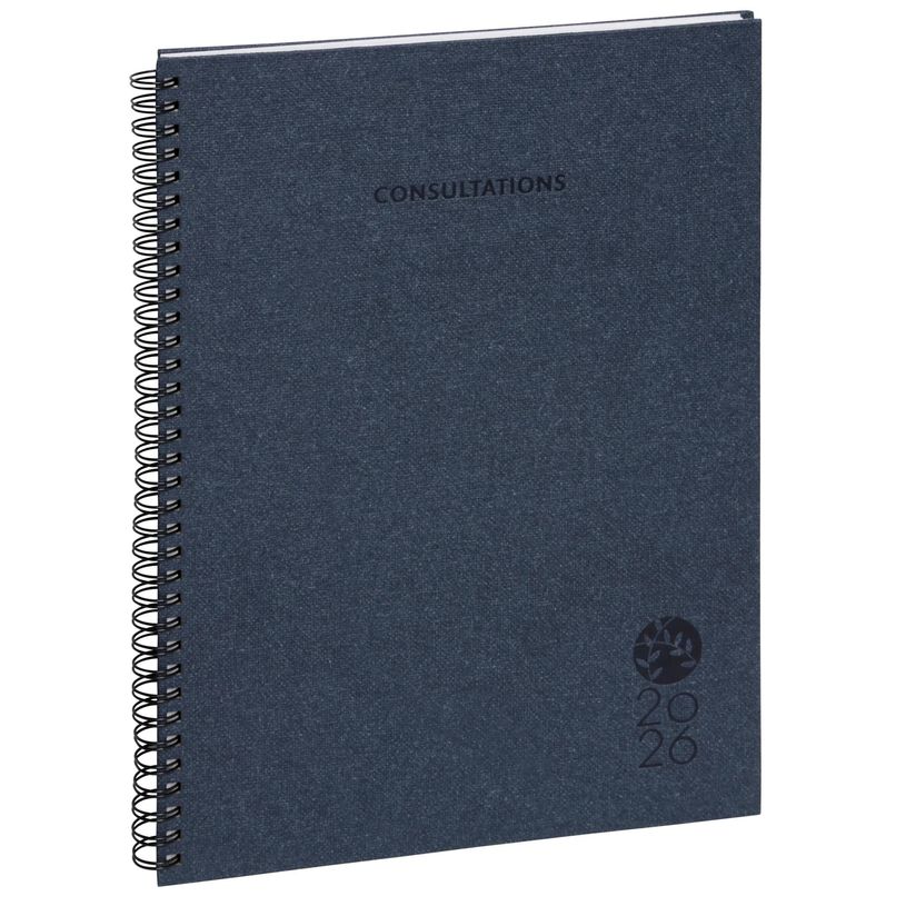 3660942004411-Agenda spiralé Forever Consultations - 1 semaine sur 2 pages - 21 x 29,7 cm - disponible dans différentes cou--2