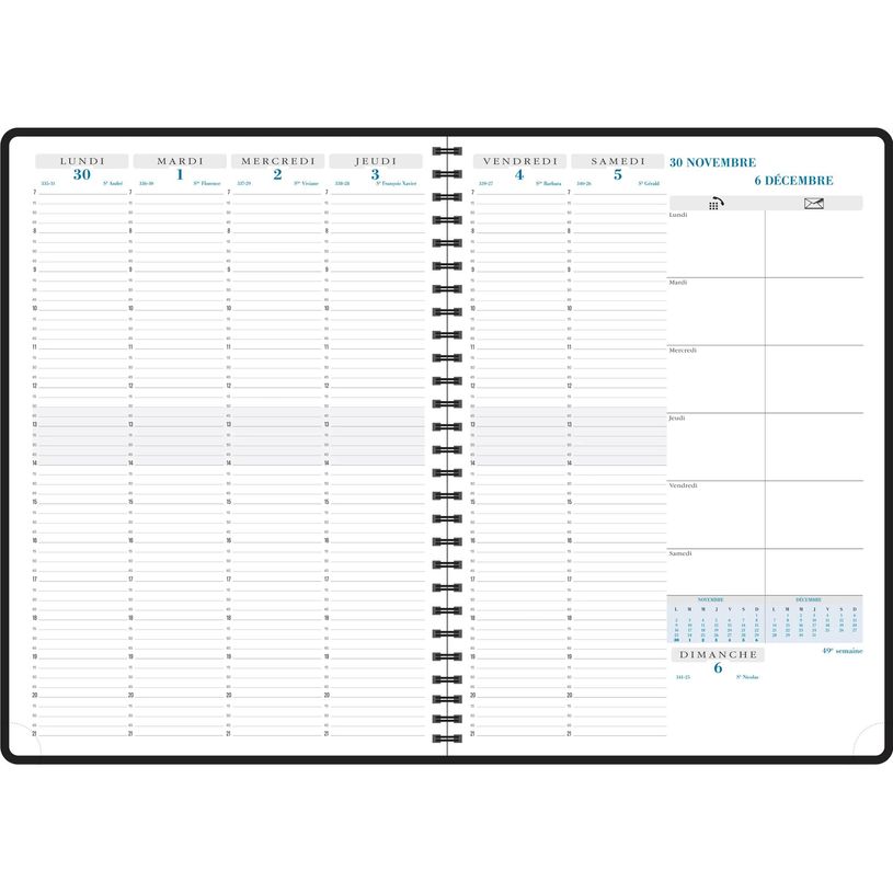 3660942004411-Agenda de bureau spiralé Forever Consultations 29S - 1 semaine sur 2 pages - 21 x 29,7 cm - disponible dans différentes cou--2