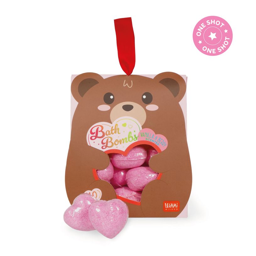 8052694112752-Legami - Set De 10 Bombes De Bain Teddy Bear Vanilla & Berry--0