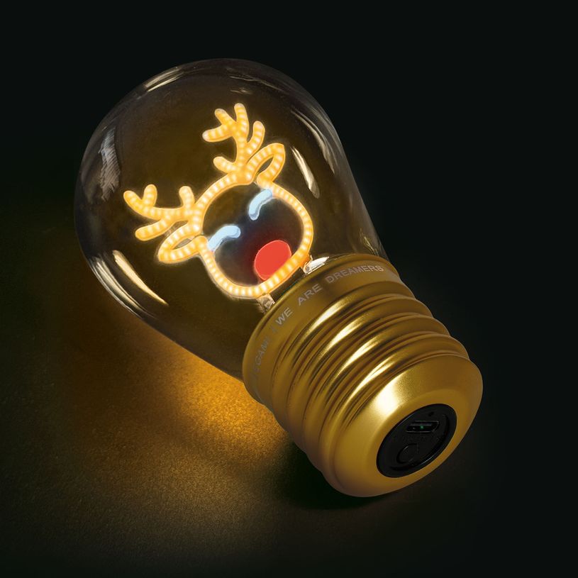 8052694020033-Lampe de table en forme d’ampoule - Santa Claus--3