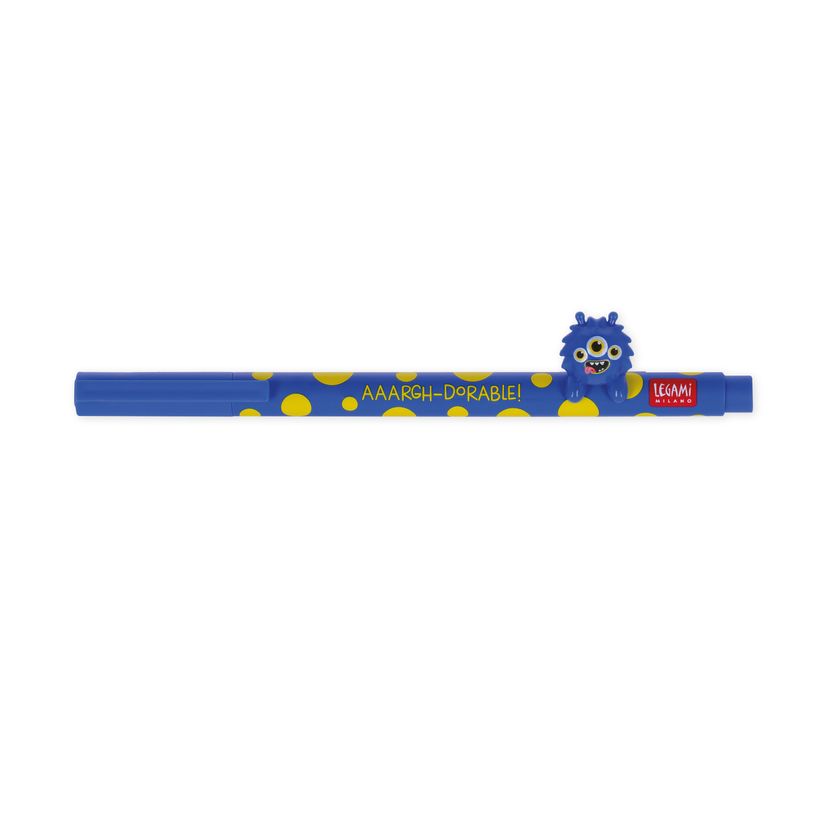 8052694030131-Legami - Stylo à encre gel Lovely Friends Monster--1