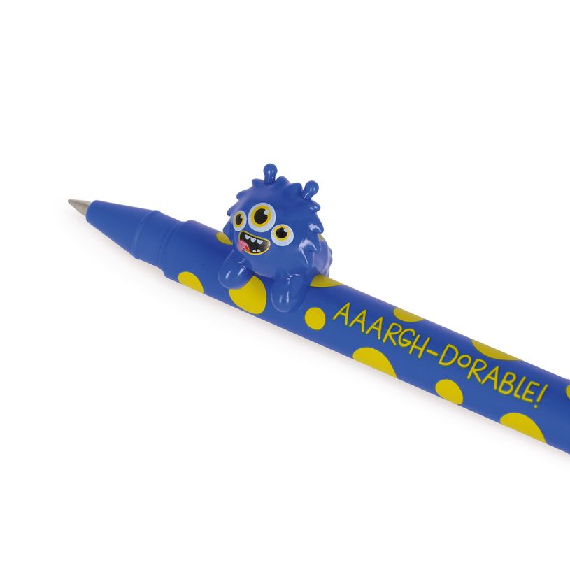 8052694030131-Legami - Stylo à encre gel Lovely Friends Monster--2