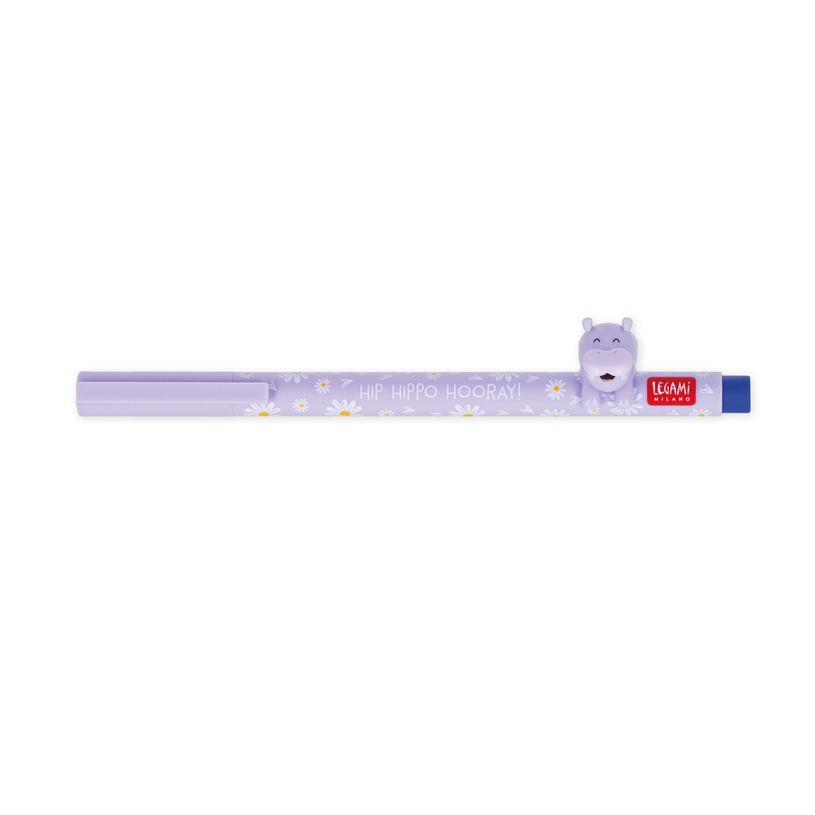 8052694030155-Legami - Stylo à encre gel Lovely Friends Hippo--1