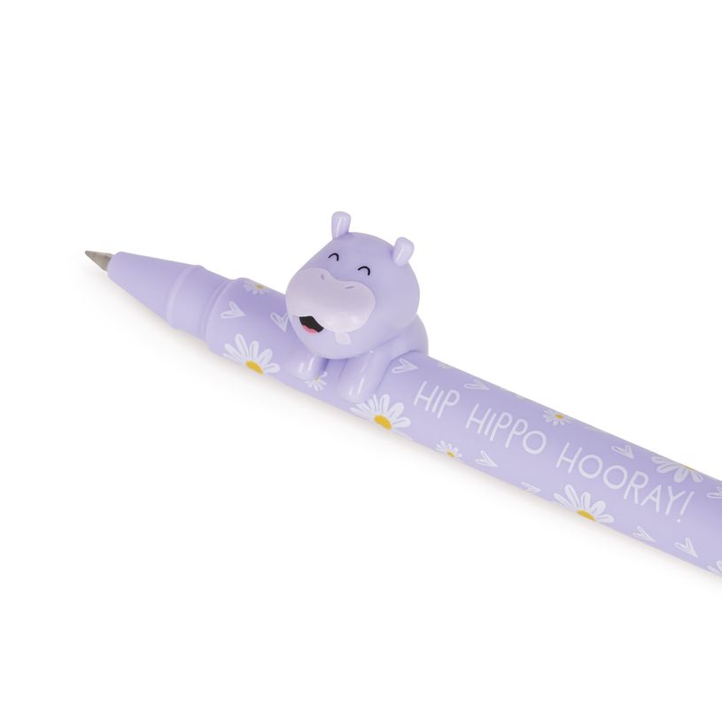 8052694030155-Legami - Stylo à encre gel Lovely Friends Hippo--2