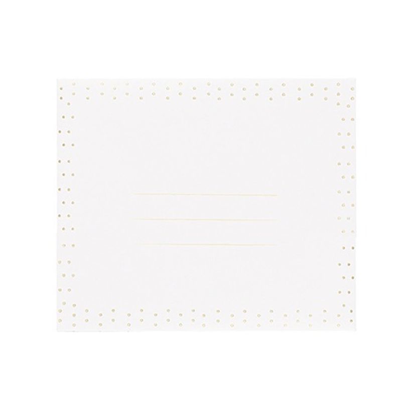 3700572777948-Kiub - Enveloppe pour cp 10x12 blanche et pois--0