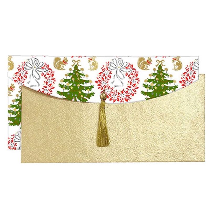 3701763900152-Kiub - Enveloppe Cadeau - Papier - 21.5 x 10.5 x 0.1 cm - Disponible dans différents assortiments--0