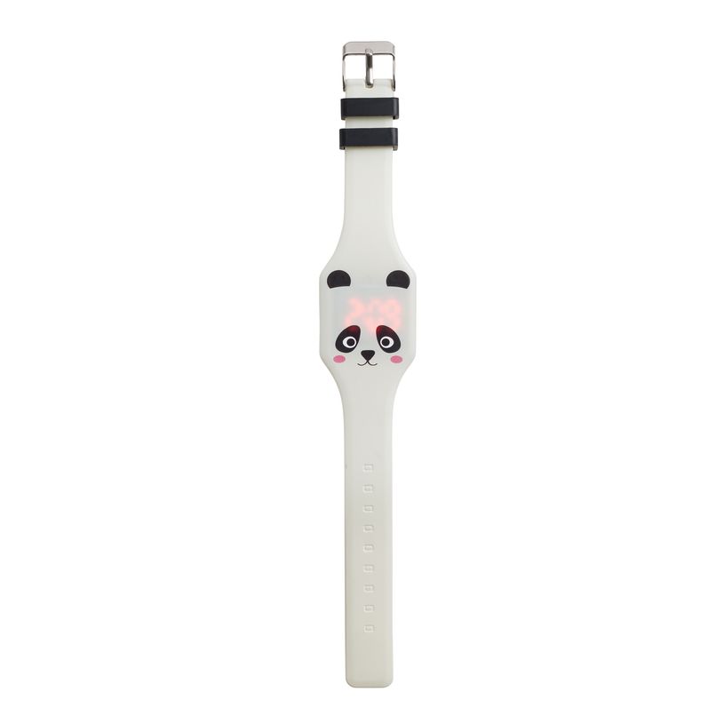 8422593132845-Montre panda Back2Fun - design kawaii en silicone - affichage 12 h - pile incluse--0