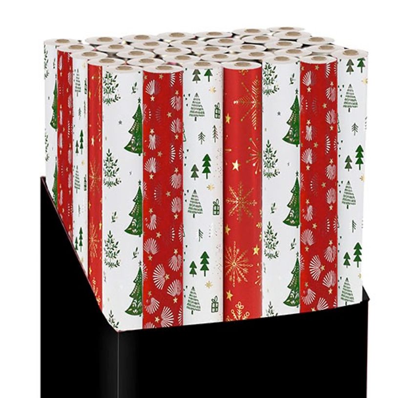 3700572819099-Kiub - Papier Cadeau - 6 x 6 x 70 cm - Disponible dans différents assortiments--0