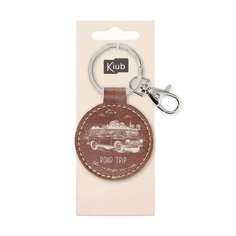 3700572806976-Kiub - Porte cle rond auto - Collection road trip--0
