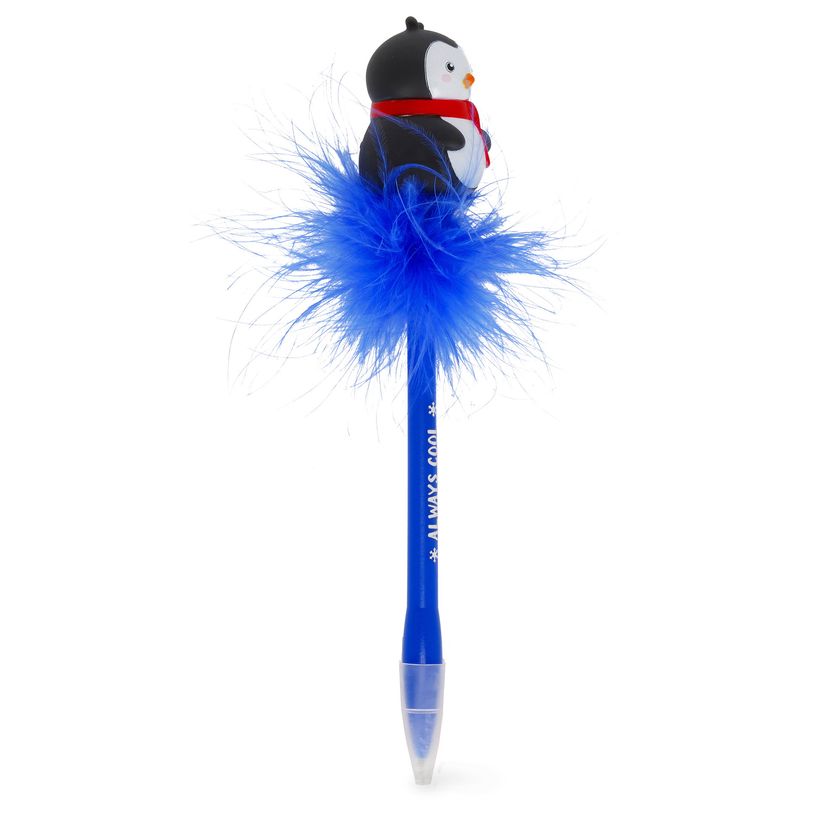 8052694044893-Stylo à encre gel avec pingouin lumineux - Noël--2