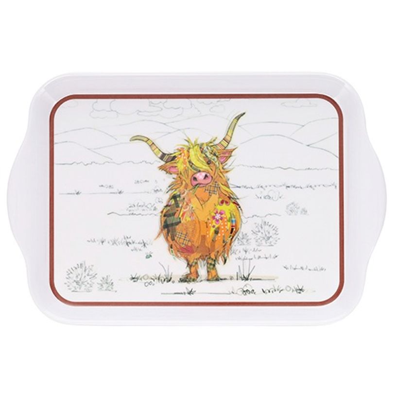 3700572779232-Kiub - Plateau 20,8x14x2,2 kooks vache ecossaise melamine blanc--0