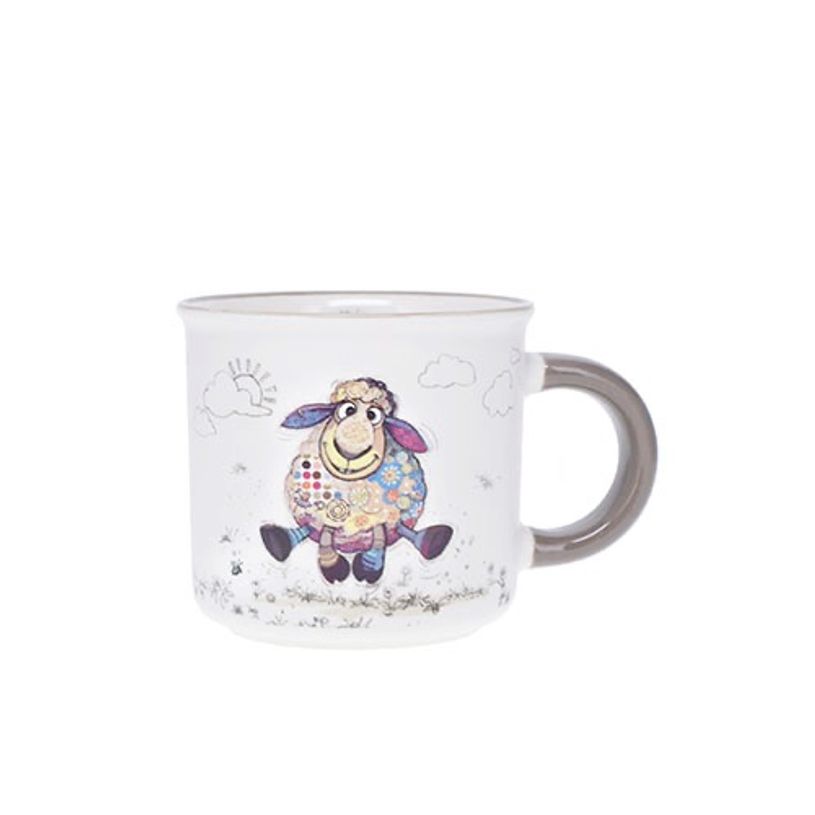 3700572808048-Kiub - Mug bol tasse mouton 125ml - Collection kooks porcelaine--0