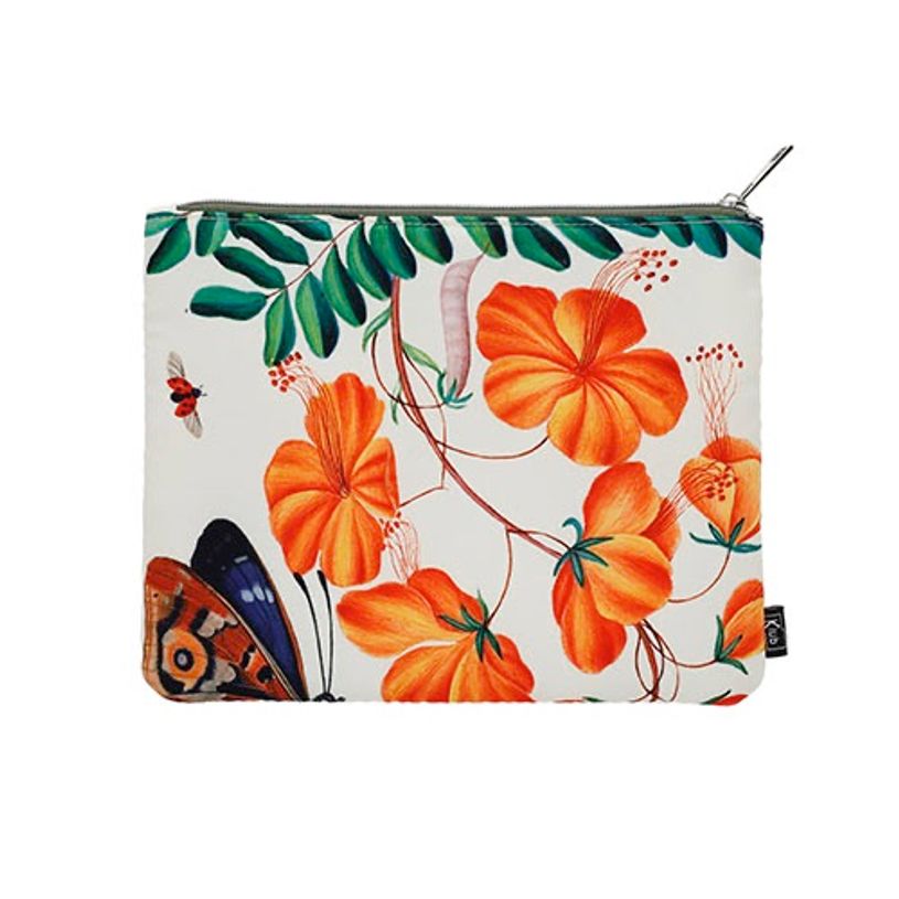 3700572808369-Kiub - Pochette papillon jaune 25x19,5x0,5 - Collection encyclopedia par dyb--0