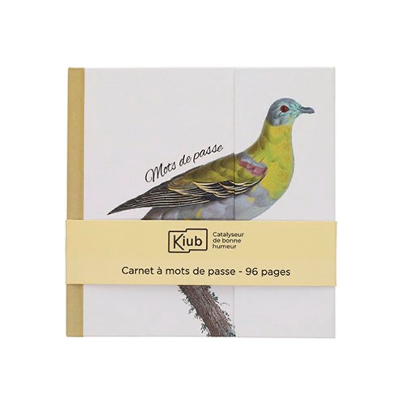 3700572808888-Kiub - Carnet oiseau jaune 10,8x12 - Collection encyclopedia par dyb--0