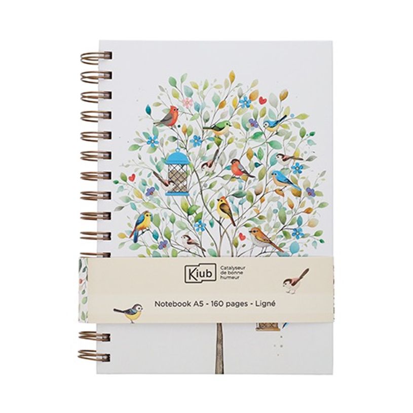 3700572809137-Kiub - Note book a5 spirale portfolio 21,4x15,2 pap bug art--0