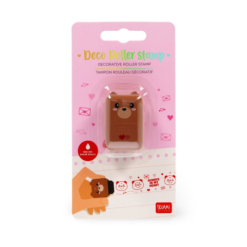 8052694101534-Legami - Tampon Rouleau Decoratif Teddy Bear Brown--2