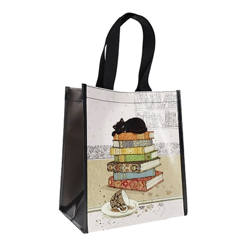 3700572785622-Kiub - Cabas 29,5x26x16,5 bug art chaton livres intisse recycle creme--0