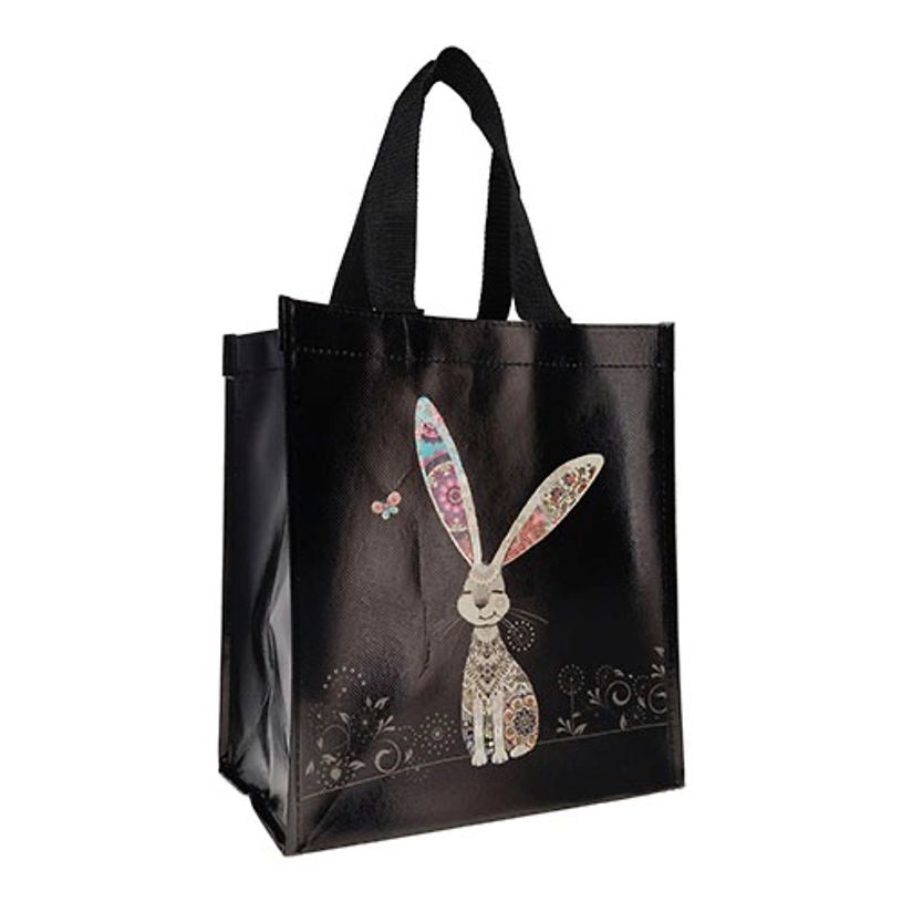 3700572809748-Kiub - Cabas de courses lapin 29,5x26x16,5 - Collection bug art recycle jewels--0