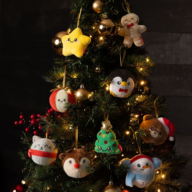 8052694045326-Décoration de Noël en peluche - Tree--6