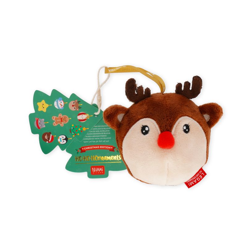 8052694045340-Décoration de Noël en peluche - Reindeer--4