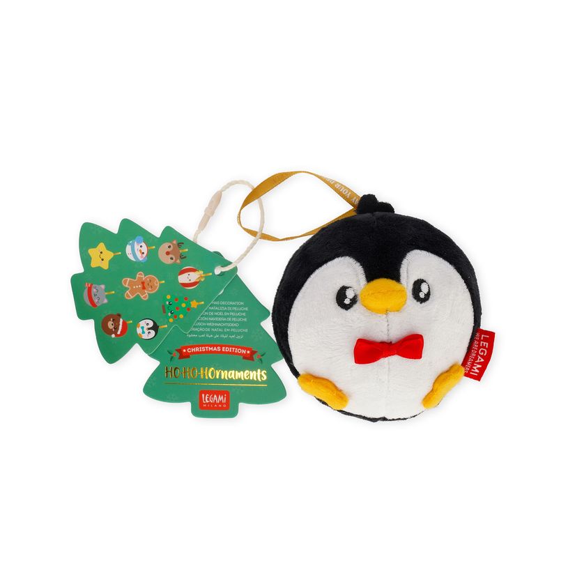 8052694045364-Décoration de Noël en peluche - Penguin--4