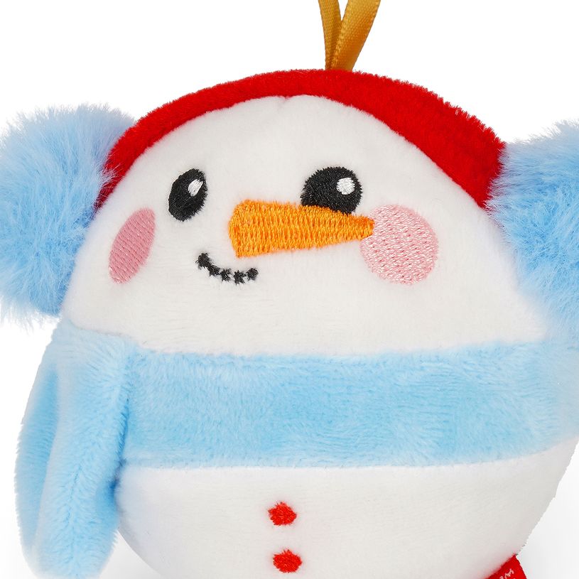8052694045388-Décoration de Noël en peluche - Snowman--2