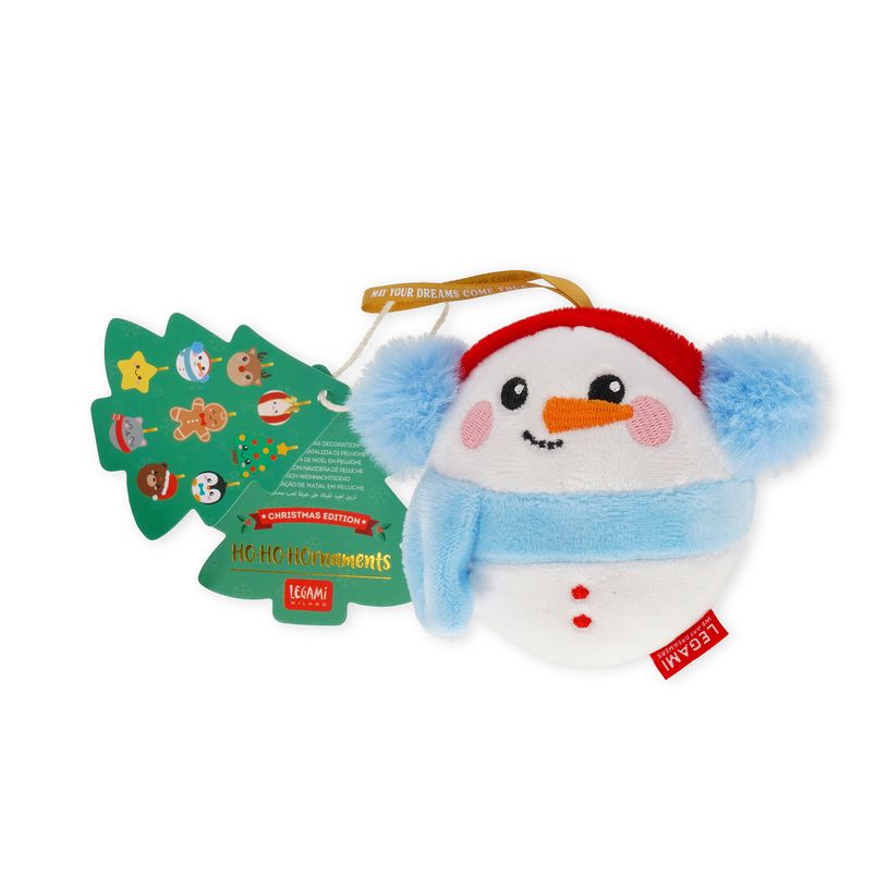 8052694045388-Décoration de Noël en peluche - Snowman--4