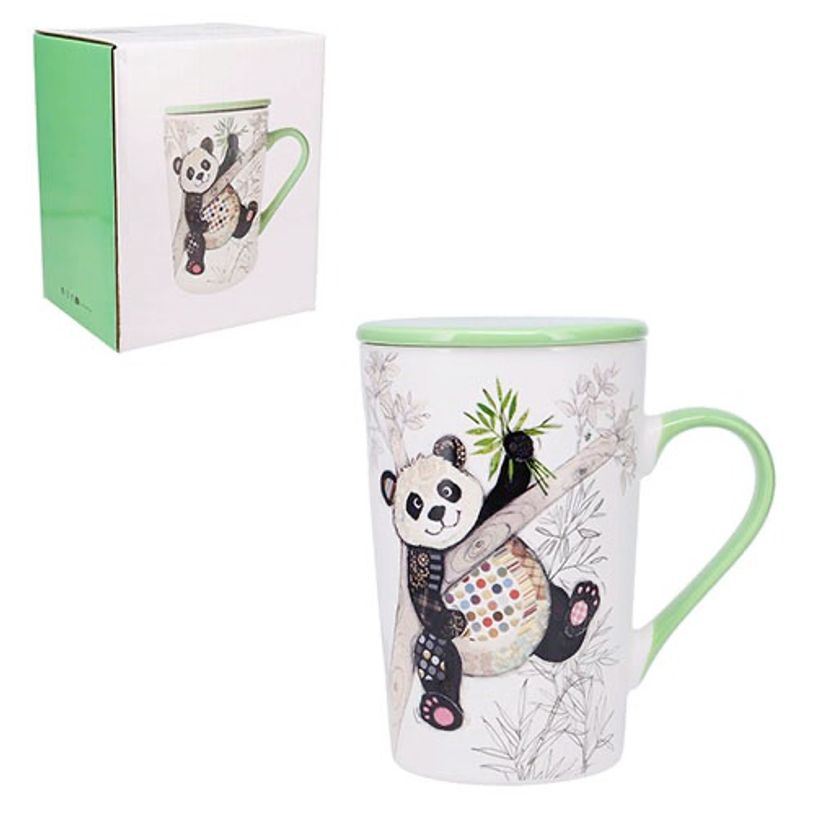 3700572801124-Kiub - Mug tisaniere xl conique mat 435 ml kook panda--0
