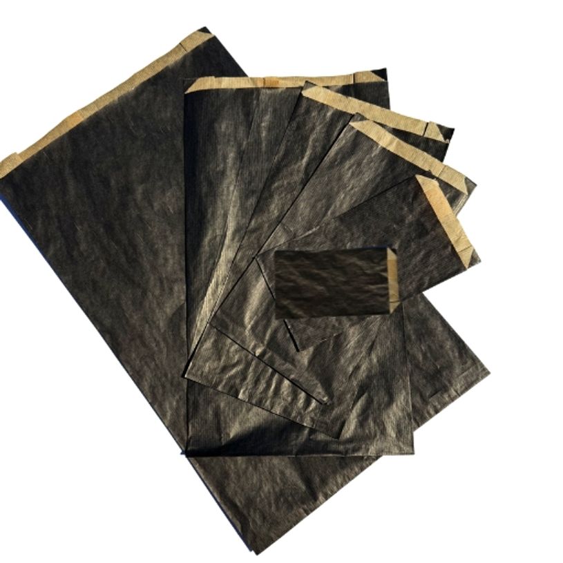 3700030075951-250 Pochettes kraft - sans soufflet - 24 cm x 41 cm - noir--1